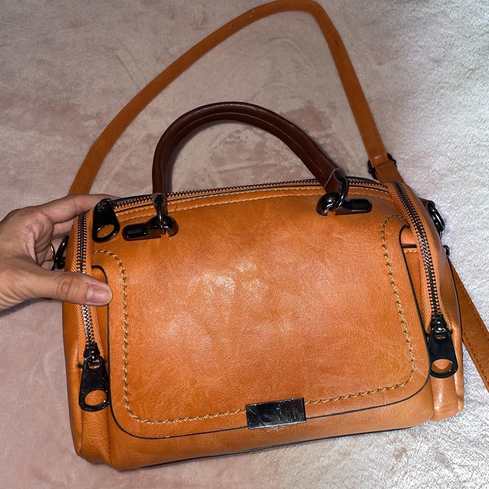 Tan Leather Handbag